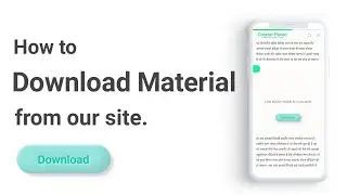 How to download the material from our site