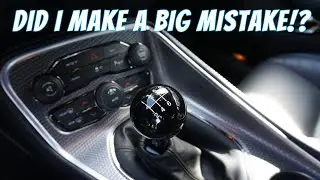 Did I make a big mistake in getting my Challenger Hellcat with a manual?