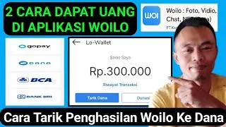 Main Sosmed Dapat Uang || Cara Tarik Penghasilan Dari Woilo || Apk Penghasil Uang Terbukti Membayar
