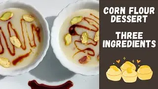 Easy Corn Flour Dessert | Corn Flour Recipe | Milk Corn Flour Pudding