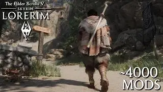 ULTRA Modded Skyrim Remake 2025 | LoreRim (4000+ MODS)