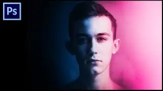 Two Light Effect in Photoshop CC | Dual Tone Effect | Retouching with neon effect in Photoshop CC