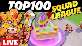 Top 100 Squad League Grind |Squad Busters