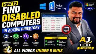 How to Find Disabled Computers in Active Directory