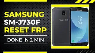 SAMSUNG Galaxy J7 Pro FRP Bypass/Samsung J730F FRP Google Account Bypass U2