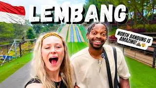 Stunning LEMBANG Bandung | Tangkuban Perahu & The Floating Market 🤯 🇮🇩