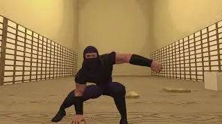3DS Max Ninja Test Animation