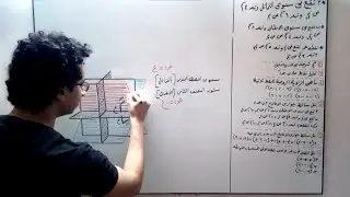 شرح الزاويه الثلاثية و المستوي المنصف الاول مستوي التماثل و المستوي المنصف الثاني مستوي الانطباق