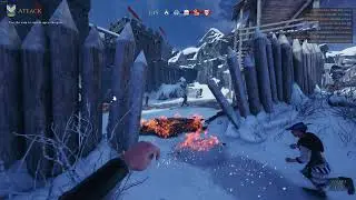 Mordhau Throwing Axe Shot