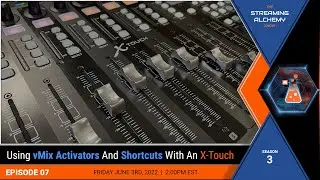 Using vMix Activators and Shortcuts with a Behringer X-Touch