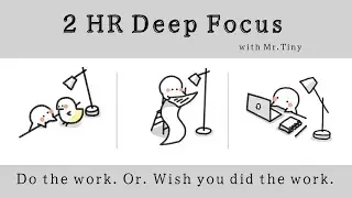 2 HOUR ACTIVE DEEP FOCUS SESSION | Focus music, Pomodoro 50-10