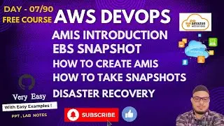 DAY  07/60 AWS DEVOPS | AWS  EC2 AMI  and EBS SNAPSHOT
