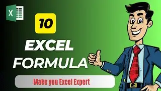 Top 10 Excel Formula use daily at Work | excel formula for job interview