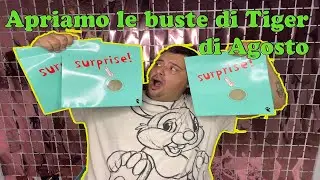 APRIAMO LE BUSTE A SORPRESA DI TIGER DI AGOSTO '24 || 3° Episodio- Stagione 3