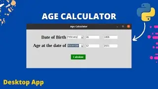 Python Age Calculator: Calculate Age in Years, Months, and Days | Source Code | PySeek