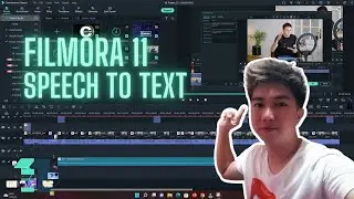 FILMORA 11 SPEECH TO TEXT TUTORIAL