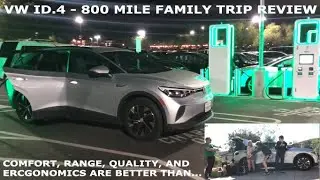 Volkswagen ID.4 Tested at Full Capacity - 800 Mile Family Trip
