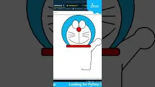 Make Doremon Using Python || Turtel Python || Wajahat Murtaza || 