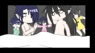 Sleepin' 🤫💤💕 //Family Octopus// Dark Fall {My AU}