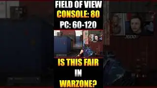 When is Console Going to Get an FOV Slider Like PC in Warzone | Huge Advantage? 