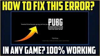 How To Fix Download Failed Because You May Not Have Purchased This App In PUBG Mobile KR Version?
