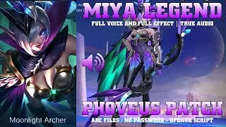 Miya Modena Butterfly Script | True Audio | ABC File By ArthurTzy | Mobile Legends