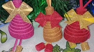 Декор своїми руками з фоамірану🎄