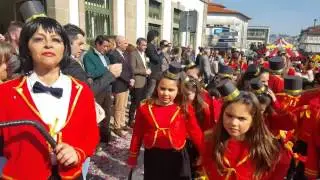 Cortejo de Carnaval das escolas de Penafiel 2017