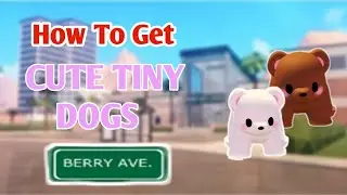 How To Get New CUTE TINY DOGS in Berry Avenue  (New Update) | How To Be A Dog In Berry Avenue