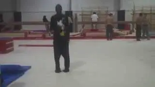 The boys at gymnastics