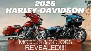 2026 Harley-Davidson Carryover Models Chapter 1 Revealed!!!