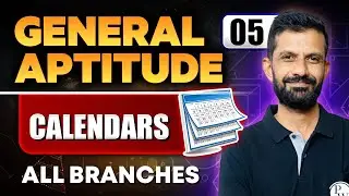 General Aptitude 05 | Calendars | All Branches | GATE 2025 Series