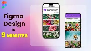 Figma UI Design Tutorial | Modren Design in Figma | Figma Mobile App Design Tutorial | [2023]