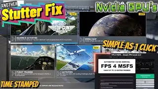 MSFS2020 *STUTTER Fix*Possible Fps Boost? Nvidia & AMD GPUS as of 10/19/24