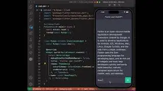 flutter and chartGPT