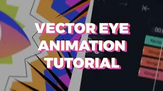 Vector eye animation tutorial | Alight motion