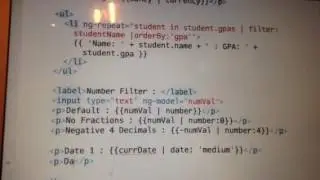 AngularJS Date Filter