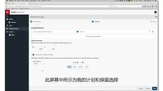 Creating a Protection Plan with the new NetBackup web UI - Chinese