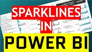 Power BI Sparklines