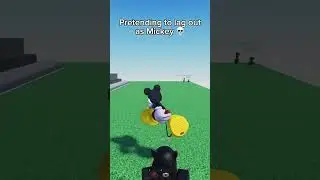 Pretending to LAG OUT as MICKEY 😭🙏 