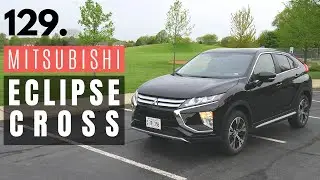 2019 Mitsubishi Eclipse Cross SE // review, walk around, and test drive // 100 rental cars