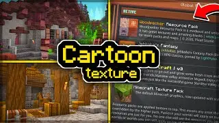 Cartoon Texture Packs MCPE 1.17+ | Woodpecker 1.17