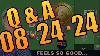 Q&A - BULLISH SENTIMENT, POSITIVE POLITICIANS, RATE CUT CONTEXT & SEC KRAKEN UPDATE.