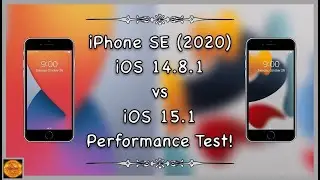 iPhone SE (2020) iOS 14.8.1 vs iOS 15.1 Performance/Speed Test!