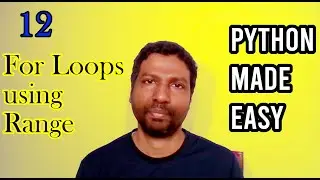 For Loops Using Range in Python
