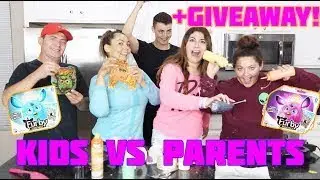 Pancake Art Challenge | KIDS VS PARENTS | The Patsy Family