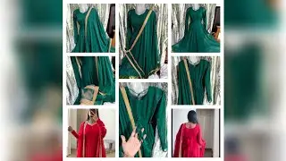 Gown cutting & stitching customized dress 