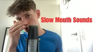 ASMR Slow And Clicky Mouth Sounds (100% sensitivity)