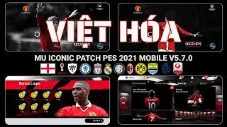 [OBB PATCH] ICONIC MANCHESTER UNITED THEME PATCH V5.7.0 | VIỆT HÓA | IDSPHONE & AN GAMING