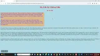 CSS Styles Demo